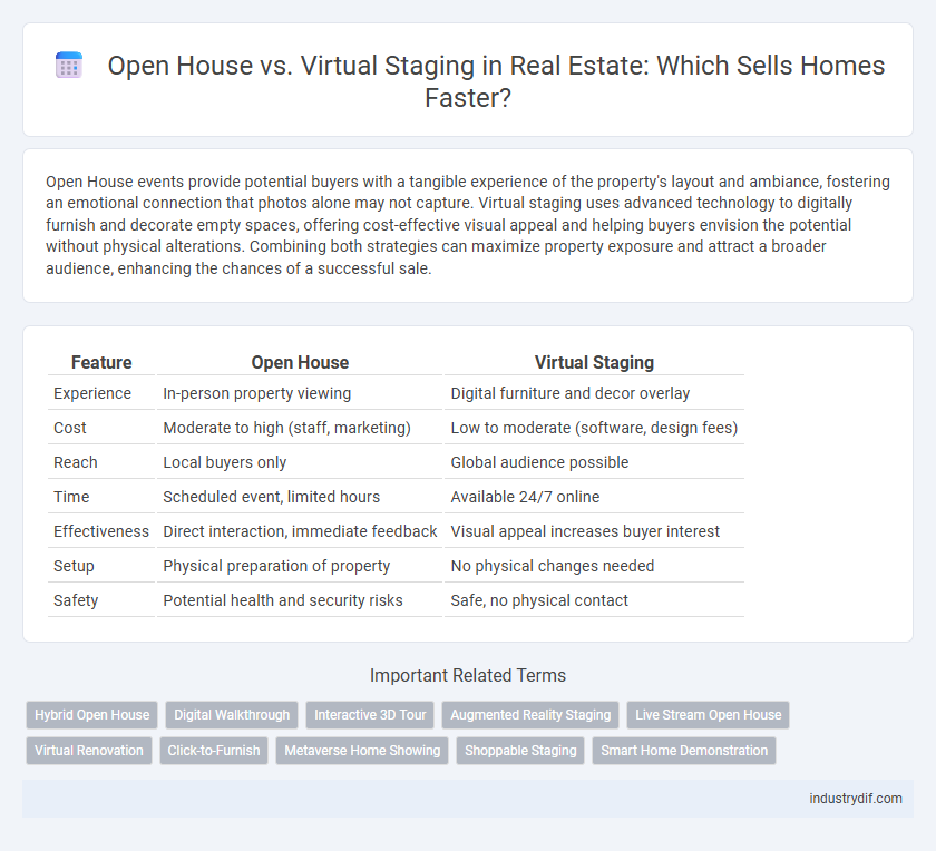 Open House vs. Virtual Staging in Real Estate: Which Sells Homes Faster?