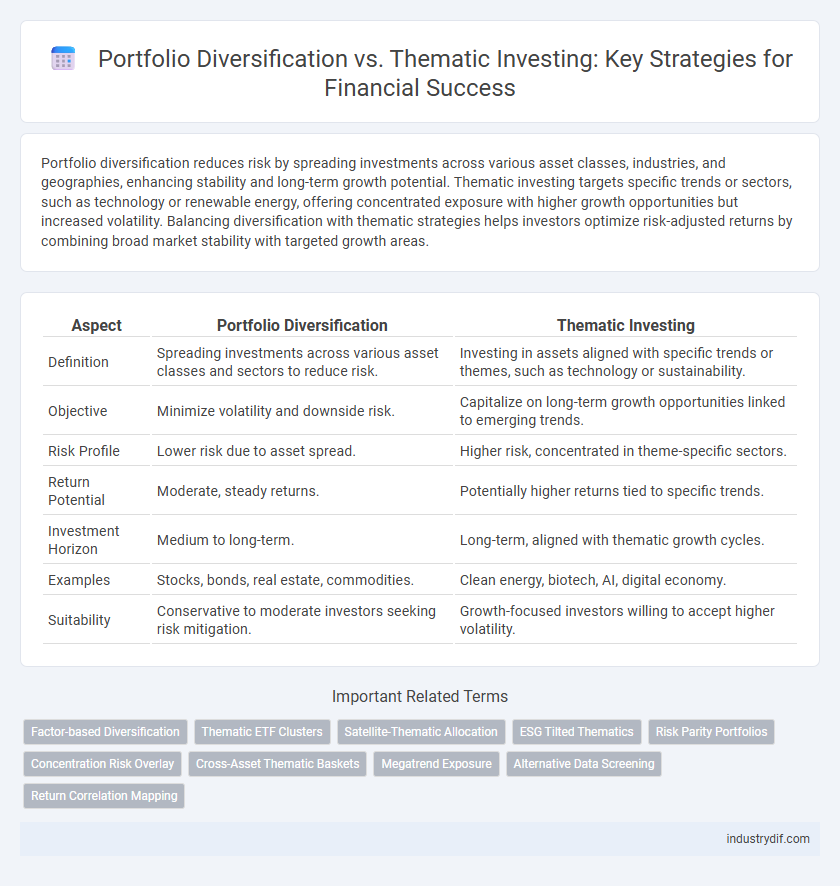 Portfolio Diversification vs. Thematic Investing: Key Strategies for Financial Success
