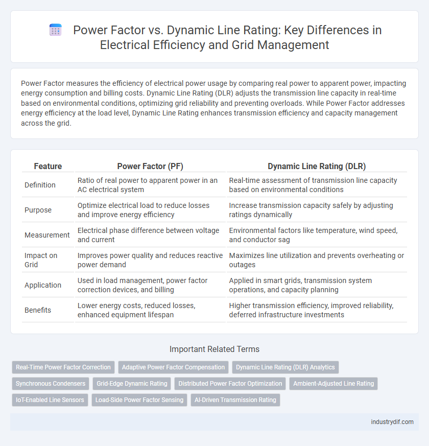 Power Factor vs. Dynamic Line Rating: Key Differences in Electrical Efficiency and Grid Management