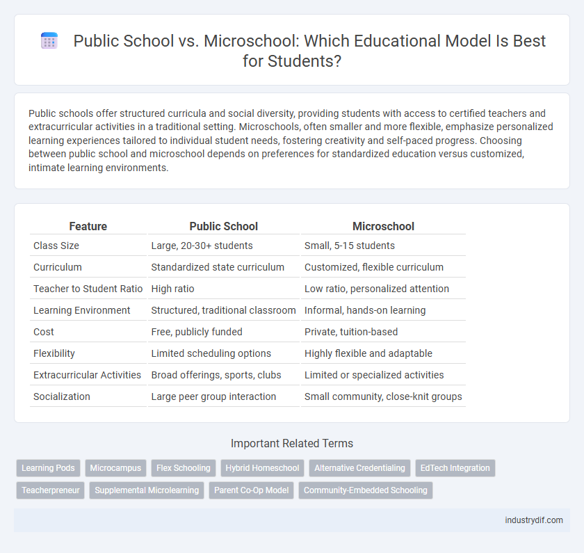 Public School vs. Microschool: Which Educational Model Is Best for Students?