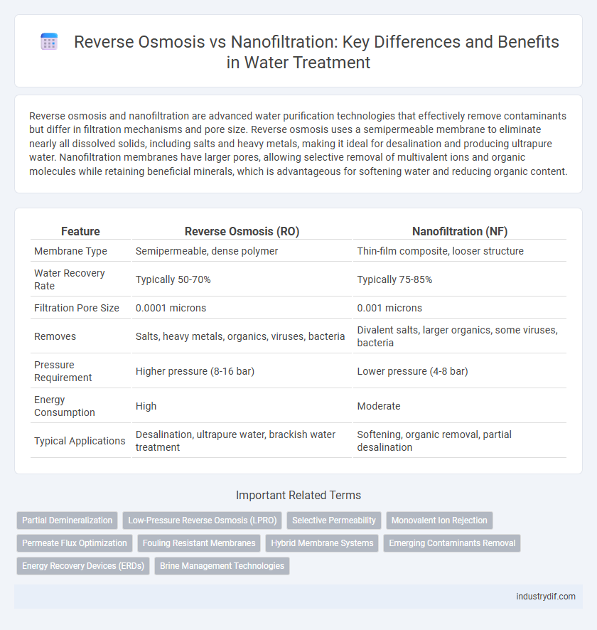Reverse Osmosis vs Nanofiltration: Key Differences and Benefits in Water Treatment