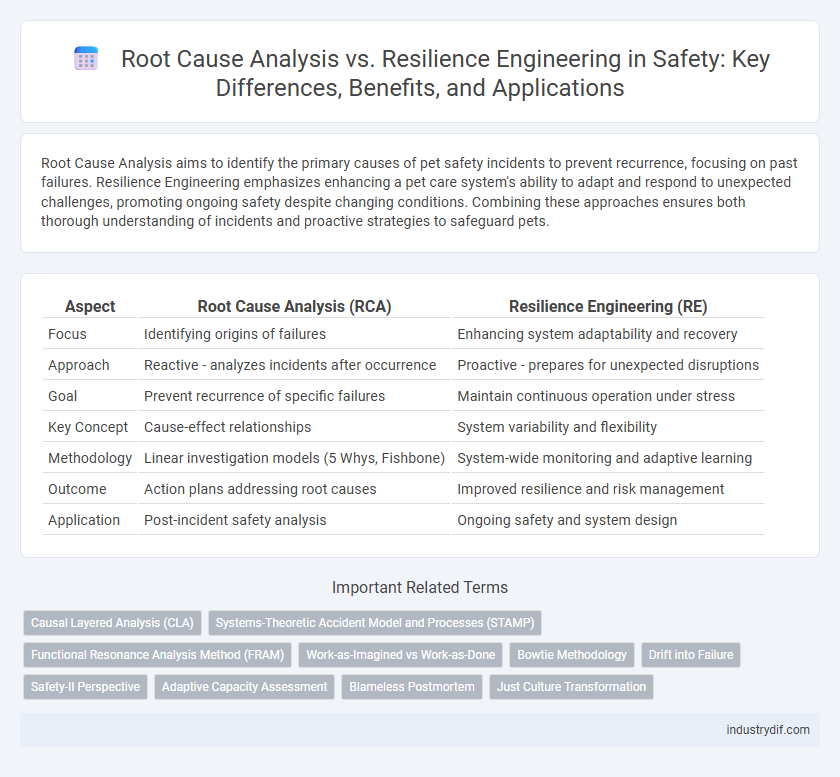 Root Cause Analysis vs. Resilience Engineering in Safety: Key Differences, Benefits, and Applications