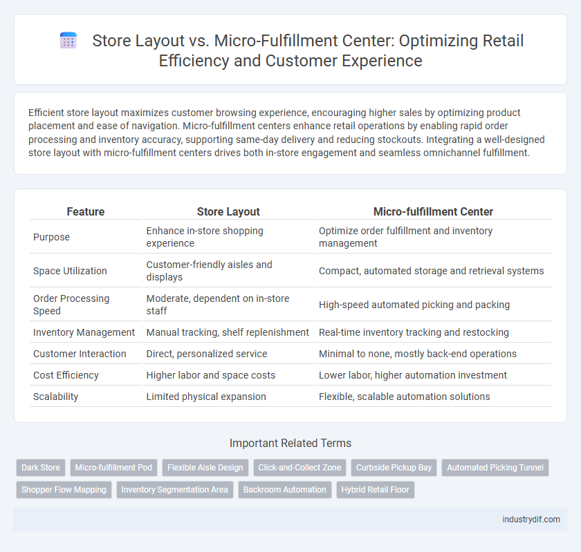 Store Layout vs. Micro-Fulfillment Center: Optimizing Retail Efficiency and Customer Experience