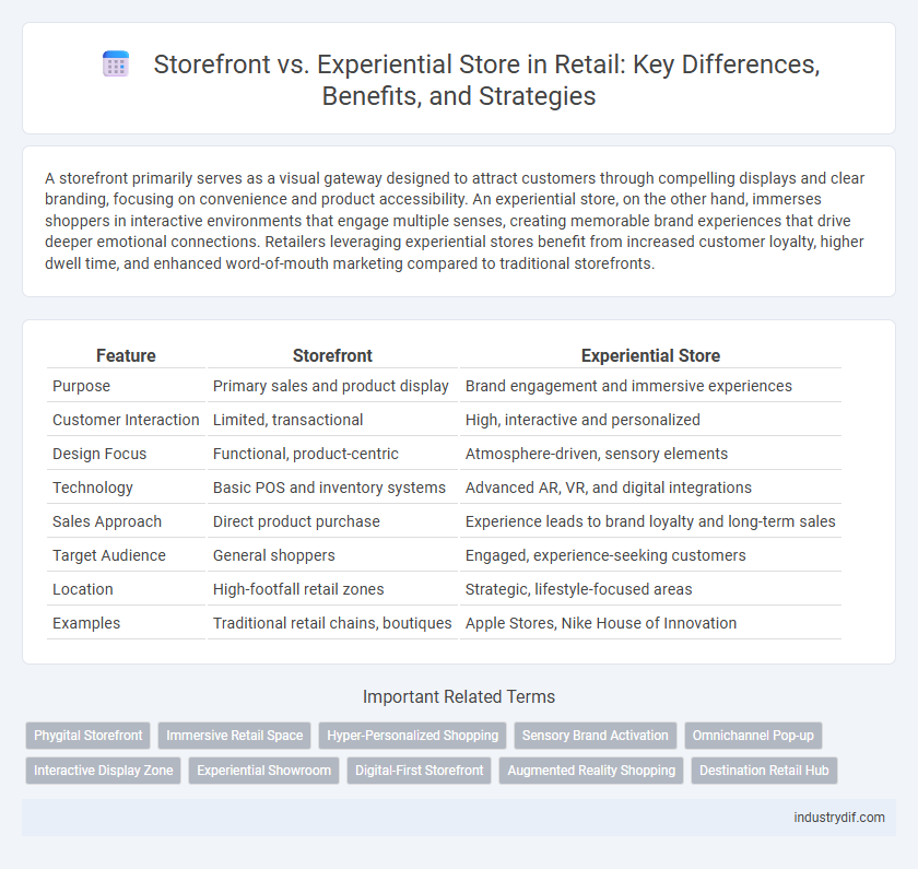 Storefront vs. Experiential Store in Retail: Key Differences, Benefits, and Strategies
