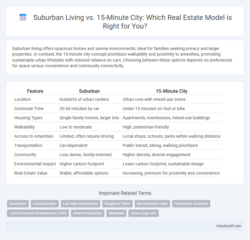 Suburban Living vs. 15-Minute City: Which Real Estate Model is Right for You?