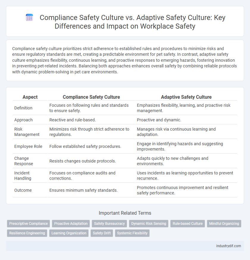 Compliance Safety Culture vs. Adaptive Safety Culture: Key Differences and Impact on Workplace Safety