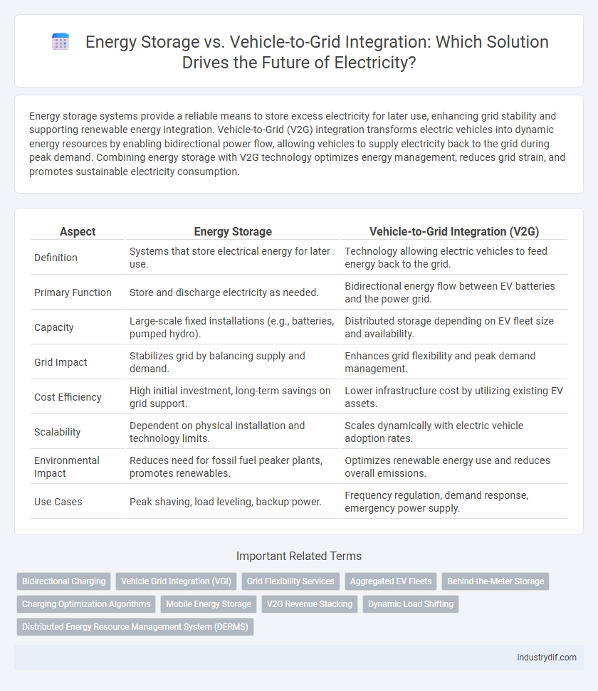 Energy Storage vs. Vehicle-to-Grid Integration: Which Solution Drives the Future of Electricity?