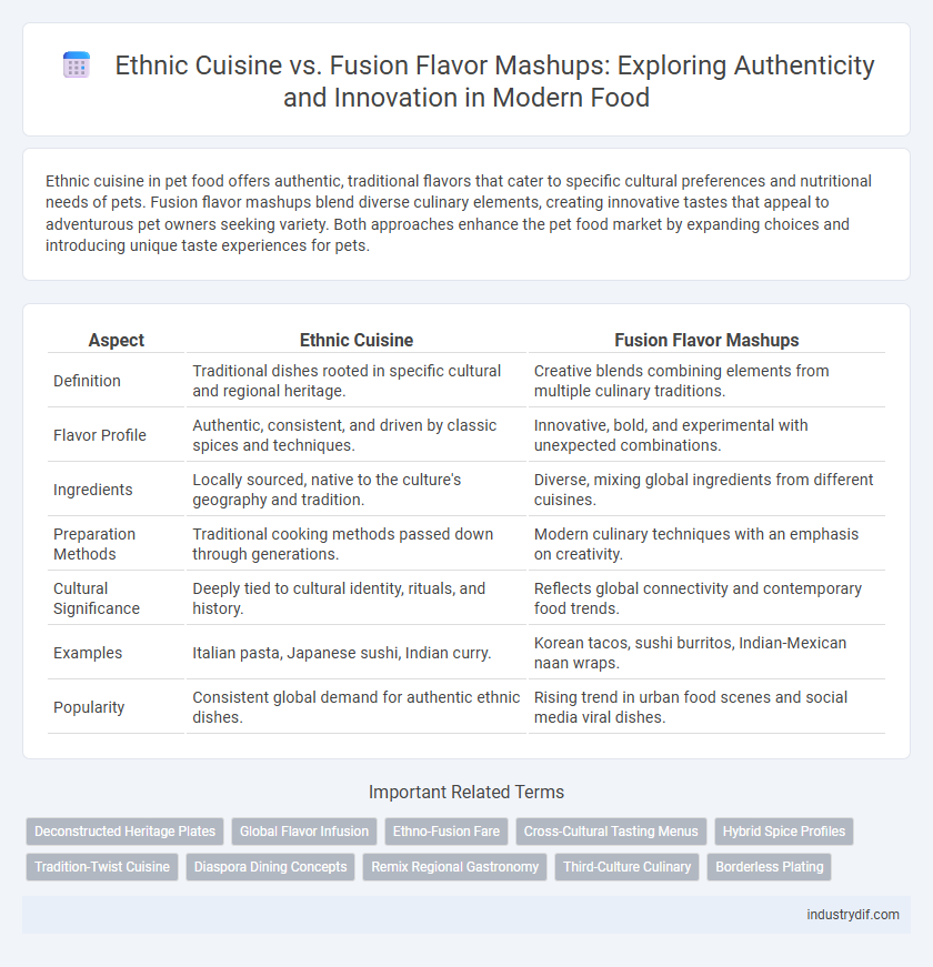 Ethnic Cuisine vs. Fusion Flavor Mashups: Exploring Authenticity and Innovation in Modern Food