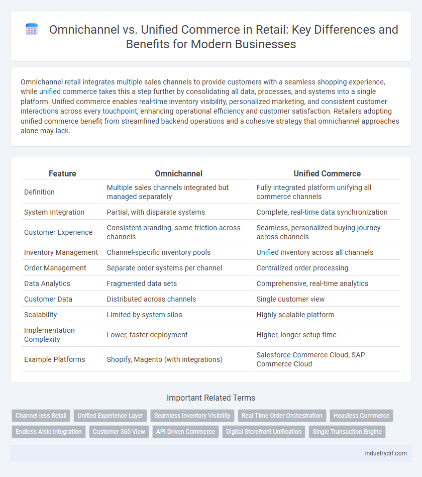 Omnichannel vs. Unified Commerce in Retail: Key Differences and Benefits for Modern Businesses