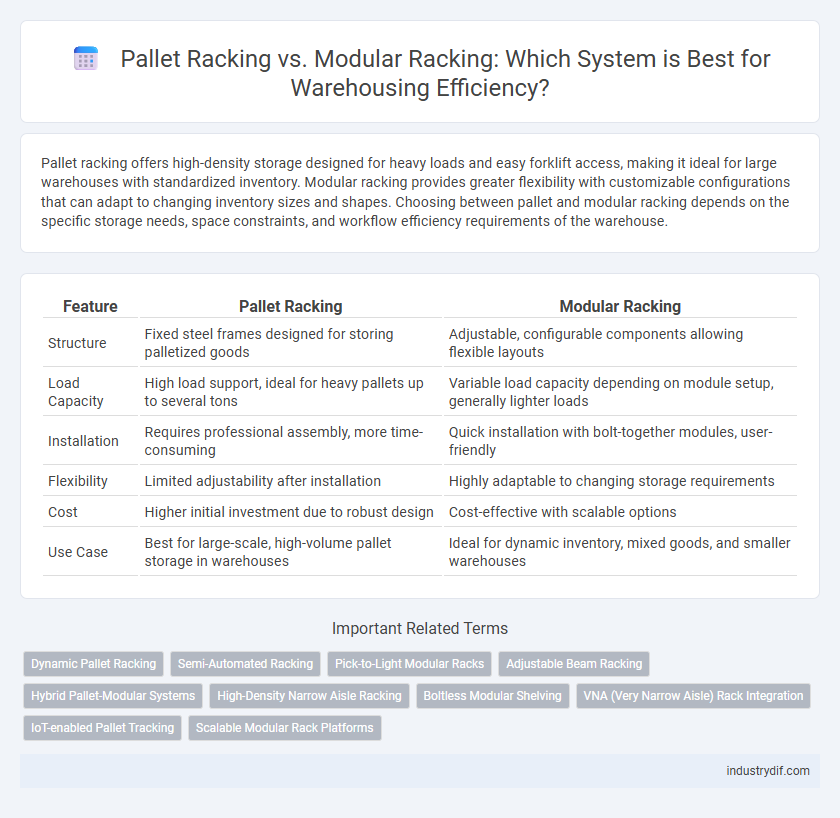 Pallet Racking vs. Modular Racking: Which System is Best for Warehousing Efficiency?