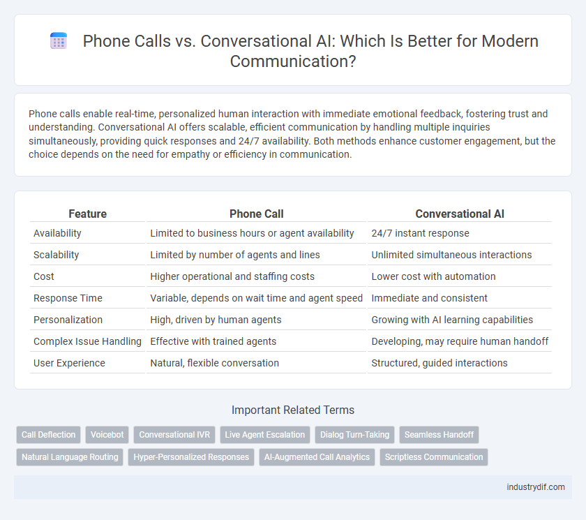 Phone Calls vs. Conversational AI: Which Is Better for Modern Communication?