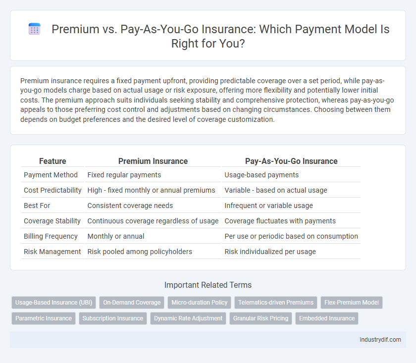 Premium vs. Pay-As-You-Go Insurance: Which Payment Model Is Right for You?