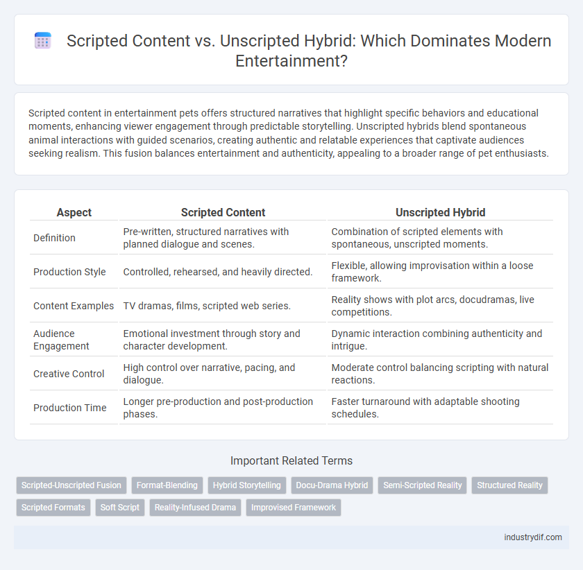 Scripted Content vs. Unscripted Hybrid: Which Dominates Modern Entertainment?