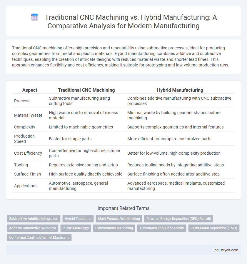 Traditional CNC Machining vs. Hybrid Manufacturing: A Comparative Analysis for Modern Manufacturing