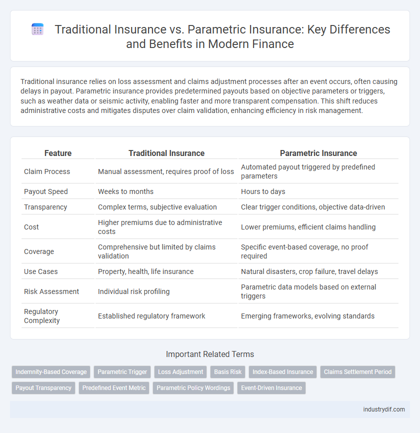 Traditional Insurance vs. Parametric Insurance: Key Differences and Benefits in Modern Finance