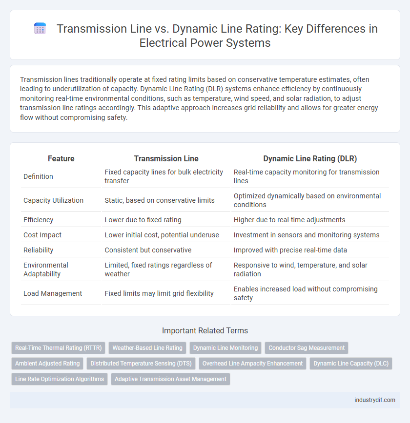 Transmission Line vs. Dynamic Line Rating: Key Differences in Electrical Power Systems