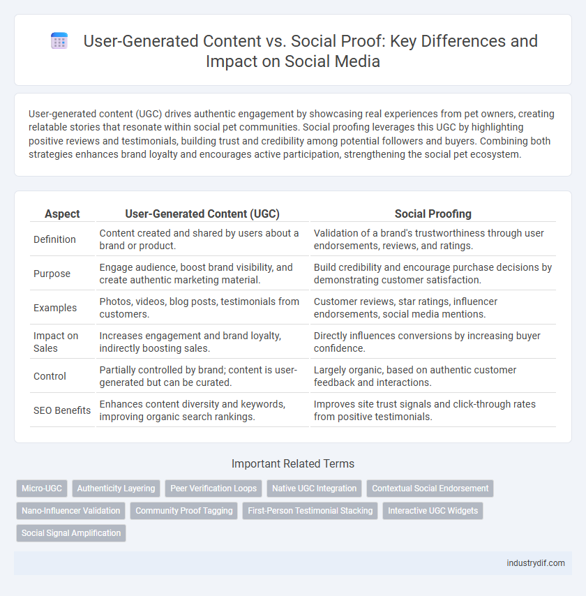 User-Generated Content vs. Social Proof: Key Differences and Impact on Social Media