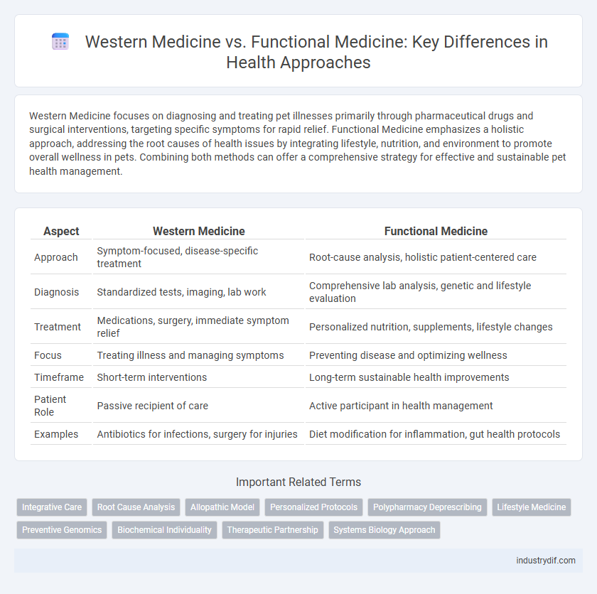 Western Medicine vs. Functional Medicine: Key Differences in Health Approaches