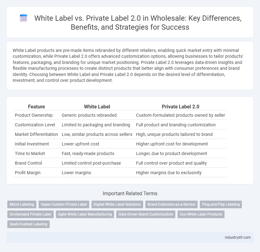 White Label vs. Private Label 2.0 in Wholesale: Key Differences, Benefits, and Strategies for Success