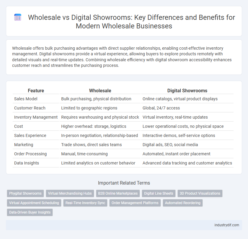 Wholesale vs Digital Showrooms: Key Differences and Benefits for Modern Wholesale Businesses