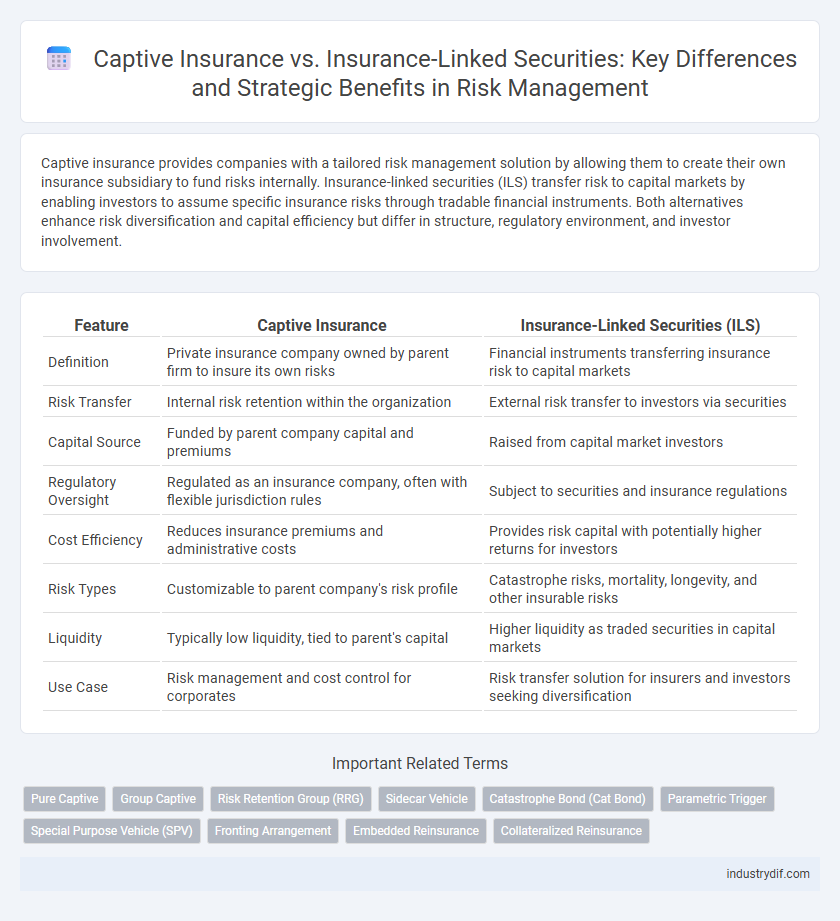Captive Insurance vs. Insurance-Linked Securities: Key Differences and Strategic Benefits in Risk Management