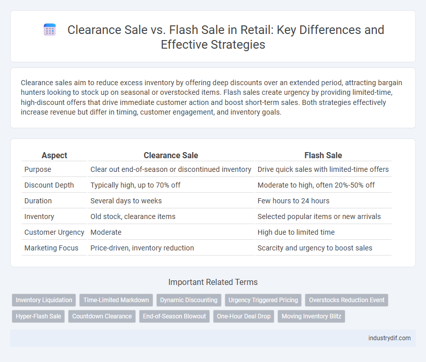 Clearance Sale vs. Flash Sale in Retail: Key Differences and Effective Strategies