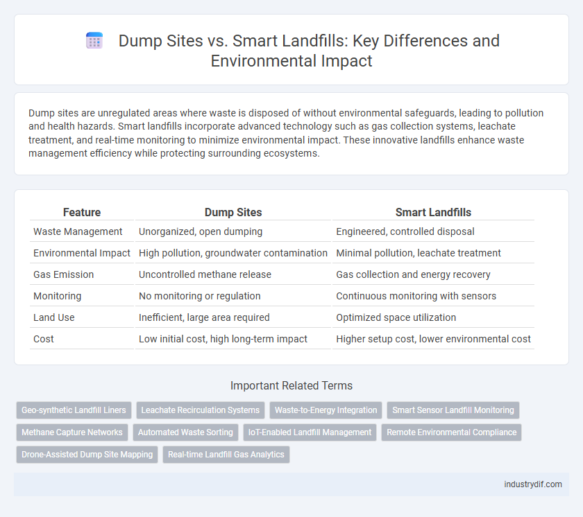Dump Sites vs. Smart Landfills: Key Differences and Environmental Impact