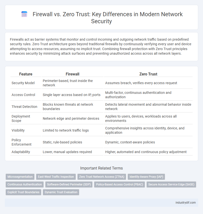 Firewall vs. Zero Trust: Key Differences in Modern Network Security