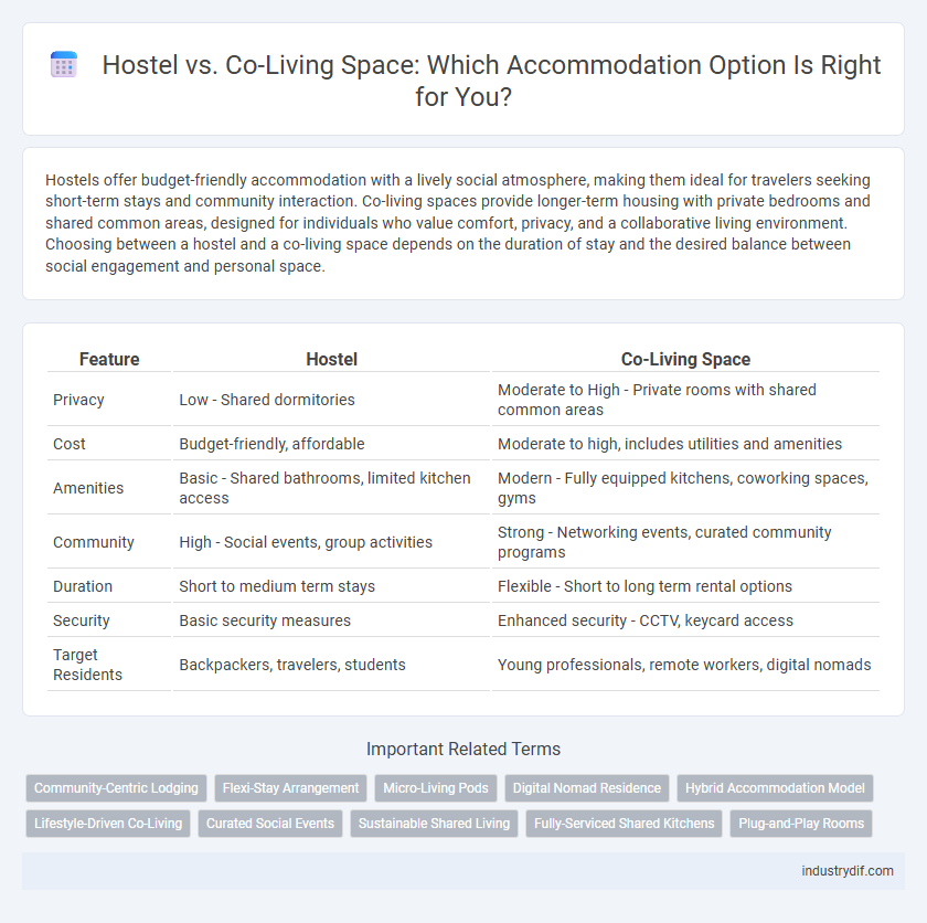 Hostel vs. Co-Living Space: Which Accommodation Option Is Right for You?