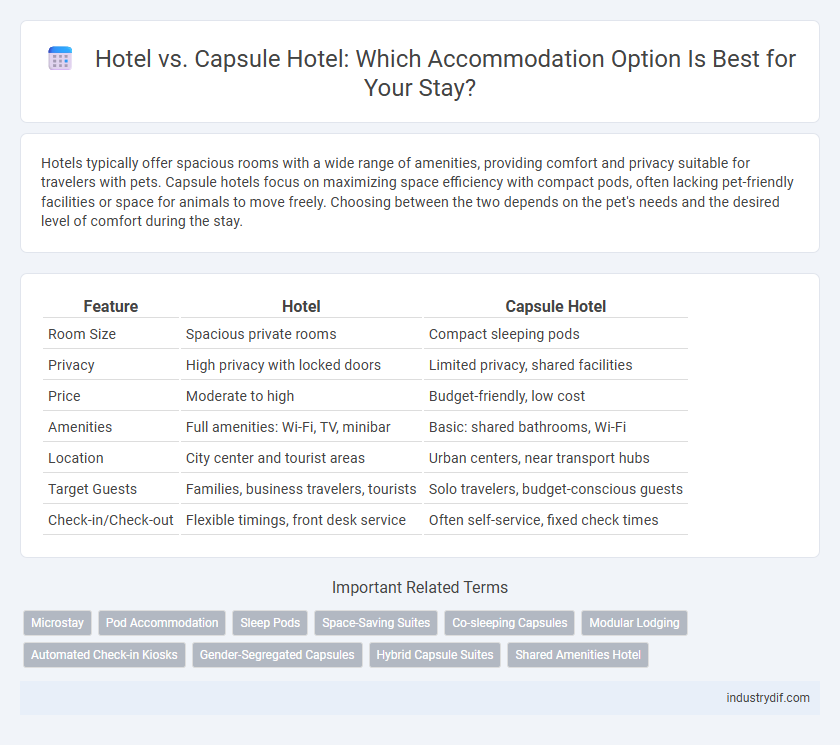 Hotel vs. Capsule Hotel: Which Accommodation Option Is Best for Your Stay?