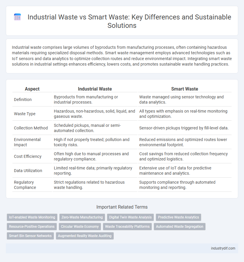 Industrial Waste vs Smart Waste: Key Differences and Sustainable Solutions