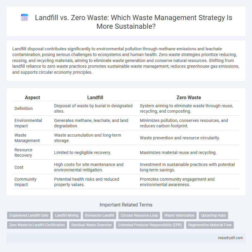 Landfill vs. Zero Waste: Which Waste Management Strategy Is More Sustainable?