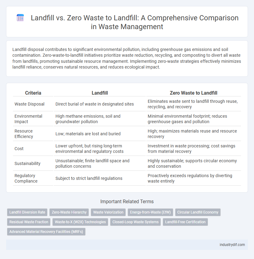 Landfill vs. Zero Waste to Landfill: A Comprehensive Comparison in Waste Management