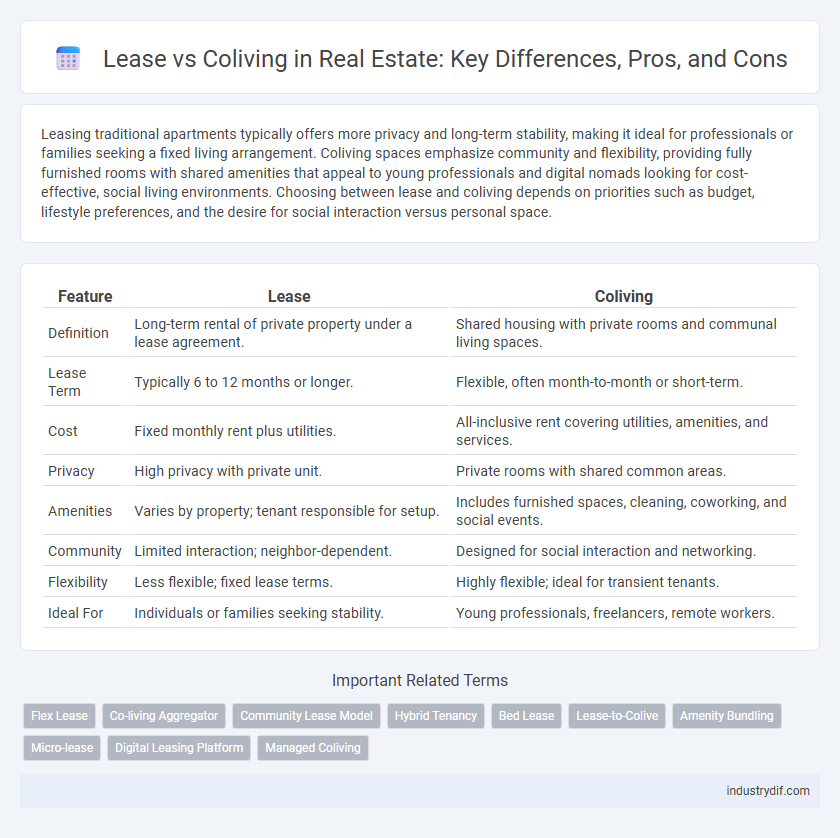 Lease vs Coliving in Real Estate: Key Differences, Pros, and Cons