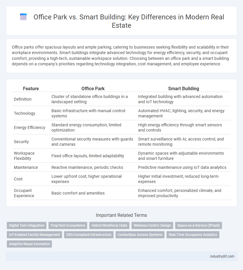 Office Park vs. Smart Building: Key Differences in Modern Real Estate