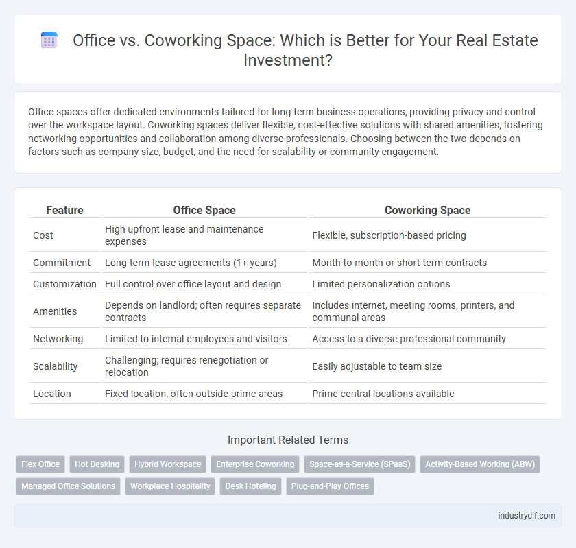 Office vs. Coworking Space: Which is Better for Your Real Estate Investment?