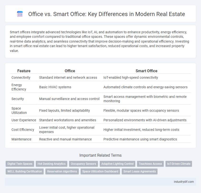 Office vs. Smart Office: Key Differences in Modern Real Estate