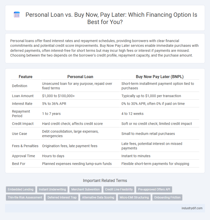 Personal Loan vs. Buy Now, Pay Later: Which Financing Option Is Best for You?