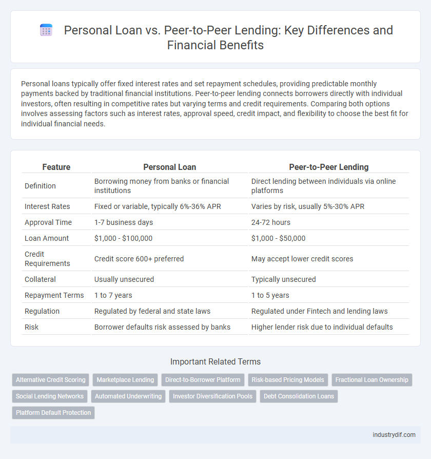 Personal Loan vs. Peer-to-Peer Lending: Key Differences and Financial Benefits
