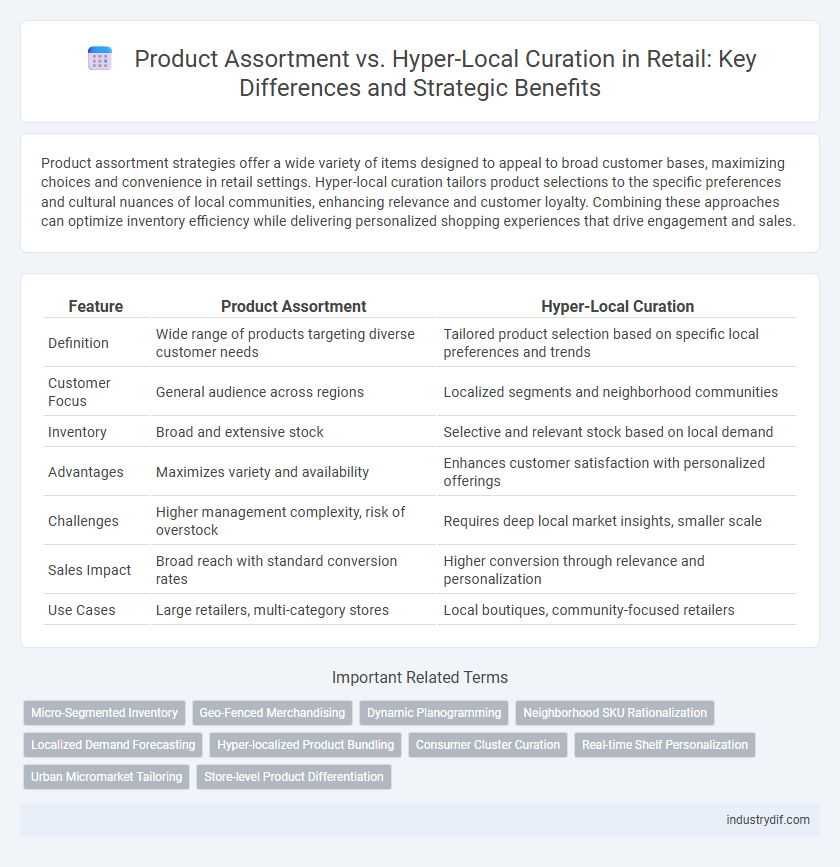 Product Assortment vs. Hyper-Local Curation in Retail: Key Differences and Strategic Benefits