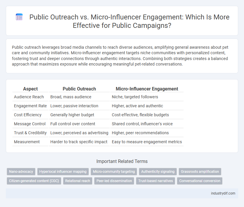 Public Outreach vs. Micro-Influencer Engagement: Which Is More Effective for Public Campaigns?