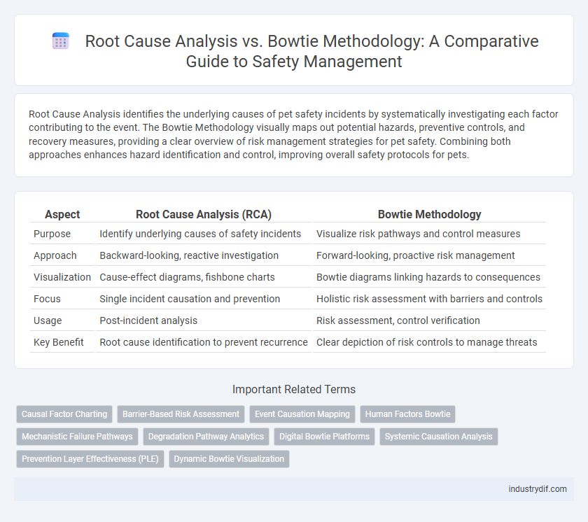 Root Cause Analysis vs. Bowtie Methodology: A Comparative Guide to Safety Management