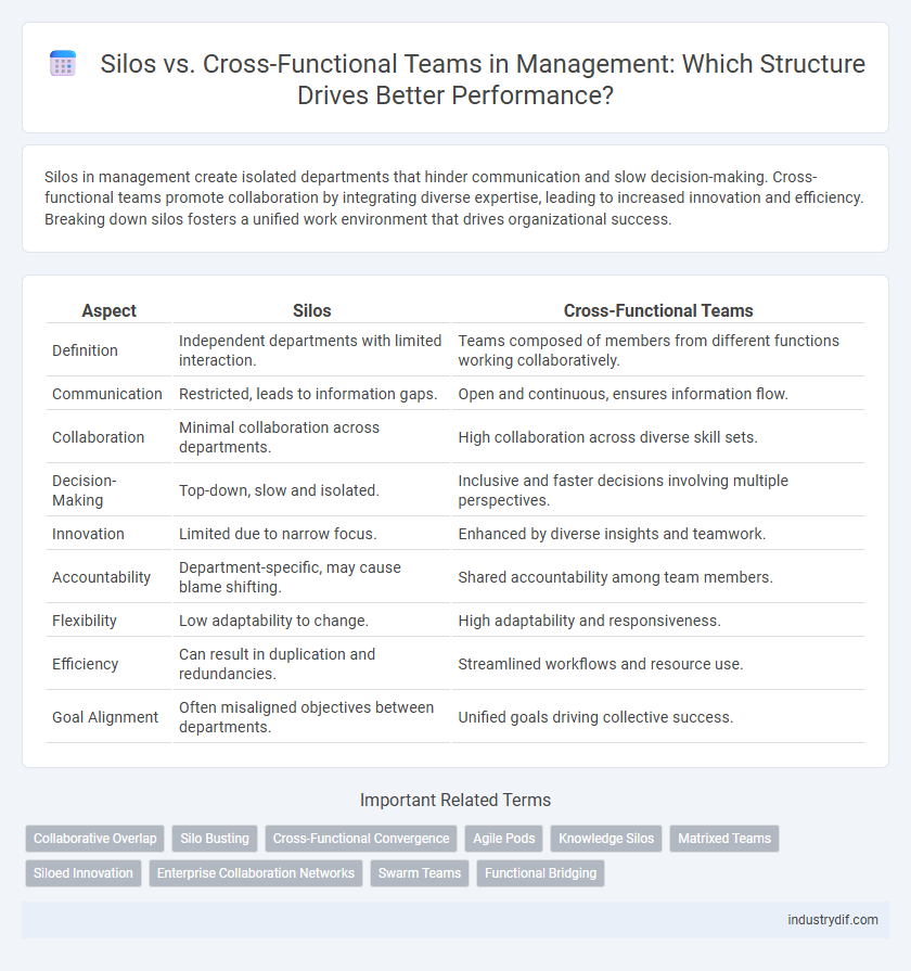 Silos vs. Cross-Functional Teams in Management: Which Structure Drives Better Performance?