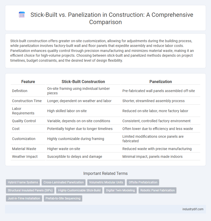 Stick-Built vs. Panelization in Construction: A Comprehensive Comparison