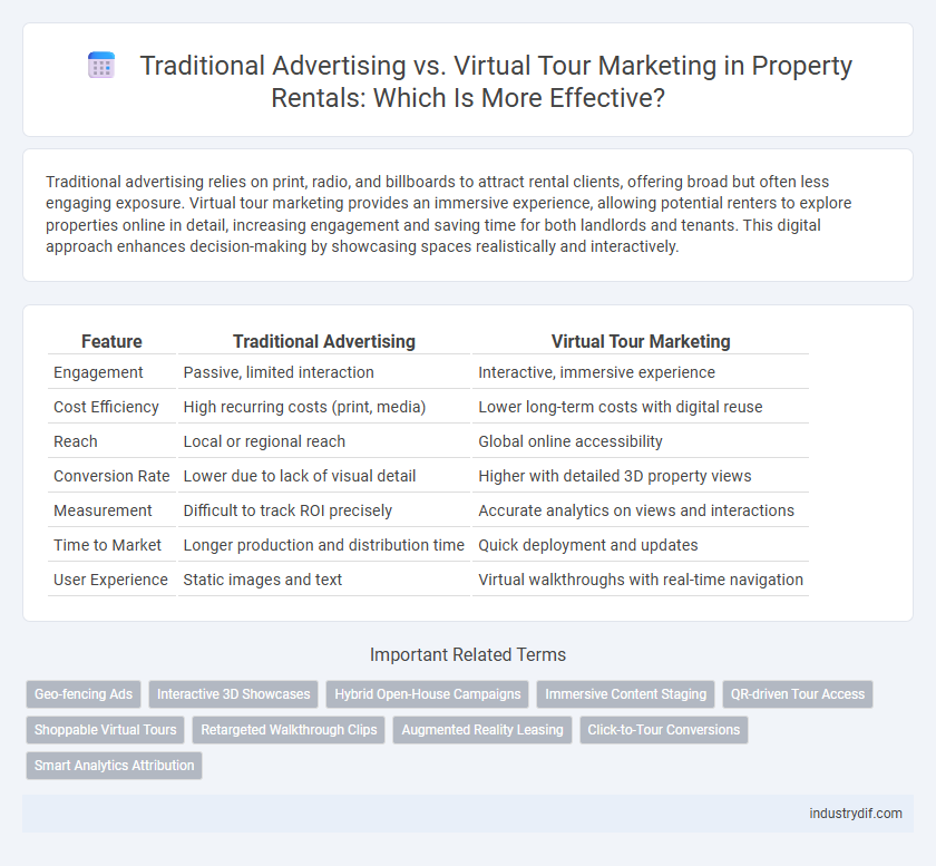 Traditional Advertising vs. Virtual Tour Marketing in Property Rentals: Which Is More Effective?