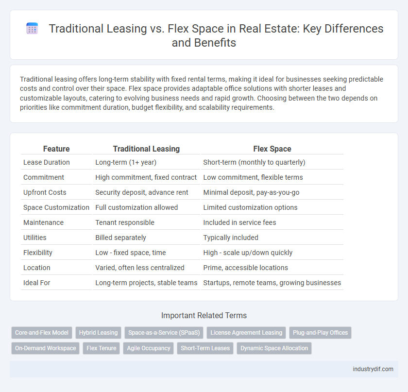 Traditional Leasing vs. Flex Space in Real Estate: Key Differences and Benefits