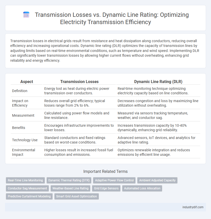 Transmission Losses vs. Dynamic Line Rating: Optimizing Electricity Transmission Efficiency