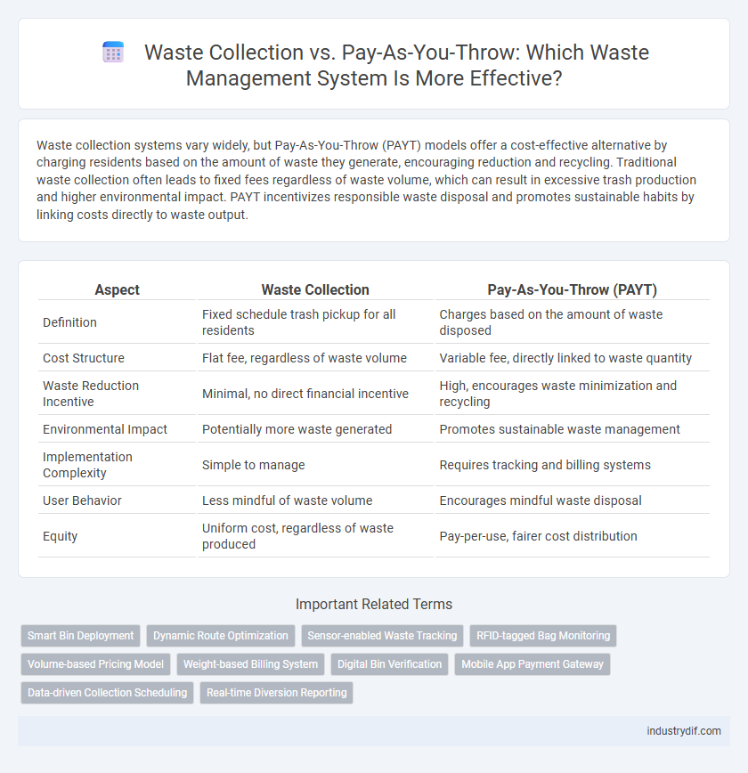 Waste Collection vs. Pay-As-You-Throw: Which Waste Management System Is More Effective?