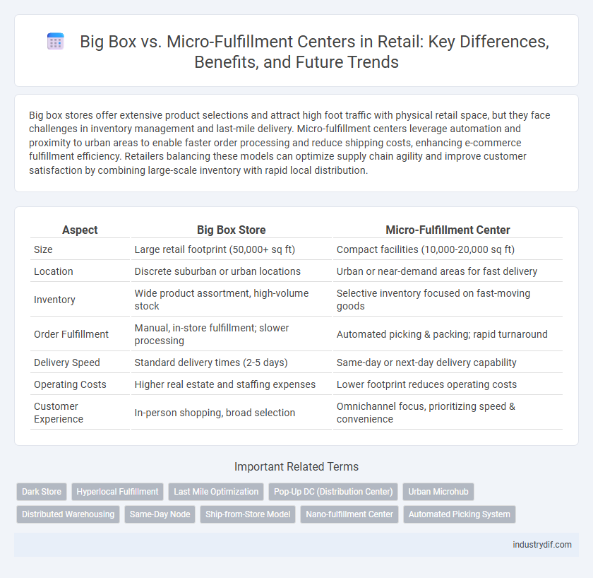 Big Box vs. Micro-Fulfillment Centers in Retail: Key Differences, Benefits, and Future Trends