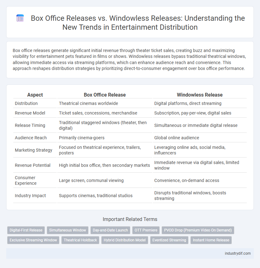 Box Office Releases vs. Windowless Releases: Understanding the New Trends in Entertainment Distribution